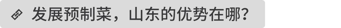 發(fā)展預(yù)制菜，山東的優(yōu)勢在哪？